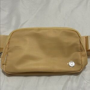 Lululemon Athletica Tan Crossbody Bag